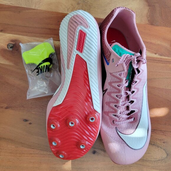 NWOT Nike Men’s Size 8.5 Zoom Rival Sprint Track Running Club Shoes with Spikes - Picture 10 of 10